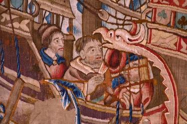 The Arrival in Calicut (detail)