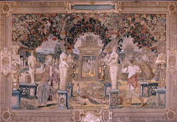 Vertumnus Transformed into a Harvester (detail)