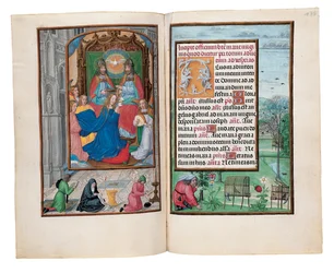 Folios from the Rothschild Book of Hours, Ghent or Bruges