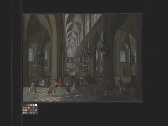 Interior Of Antwerp Cathedral