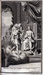 Mercury Sent by Jupiter to the Nymph Calypso (Illustration for Book V of the Odyssey of Homer)