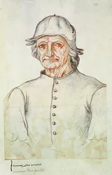 Portrait of Hieronymus Bosch from the 