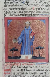 Page from the Legenda Aurea, Bruges, c.1400-10