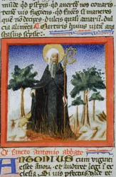 Page from the Golden Legend, Bruges, c.1400-10