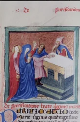 Page from the Golden Legend, Bruges, c.1400-10