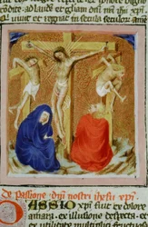 Page from the Golden Legend, Bruges, c.1400-10