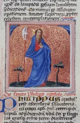 Page from the Golden Legend, Bruges, c.1400-10
