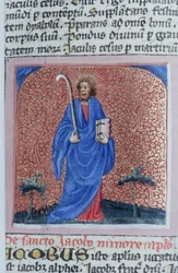 Page from the Golden Legend, Bruges, c.1400-10