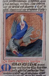 Page from the Golden Legend, Bruges, c.1400-10