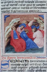 Page from the Golden Legend, Bruges, c.1400-10