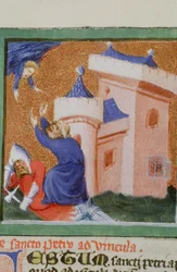 Page from the Golden Legend, Bruges, c.1400-10