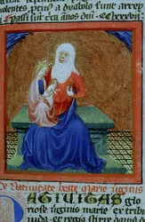 Page from the Golden Legend, Bruges, c.1400-10