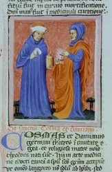 Page from the Legenda Aurea, Bruges, c.1400-10