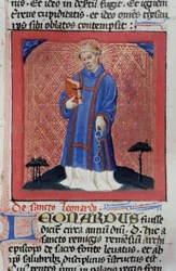 Page from the Legenda Aurea, Bruges, c.1400-10