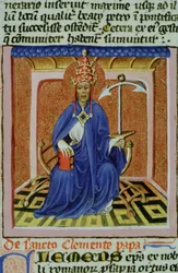 Page from the Legenda Aurea, Bruges, c.1400-10