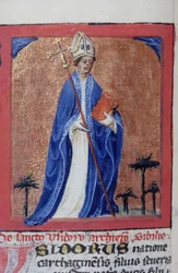 Page from the Legenda Aurea, Bruges, c.1400-10