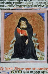Page from the Legenda Aurea, Bruges, c.1400-10