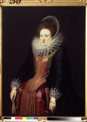 Portrait of a Lady with a Fan