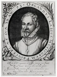 Portrait of Roland de Lassus (1532-94)