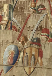 Tapestry Showing the Conquests of King Alfonso V of Portugal (Detail)