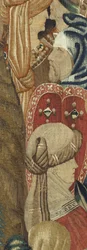 Tapestry Showing the Conquests of King Alfonso V of Portugal (Detail)