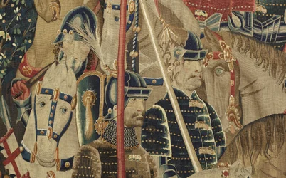 Tapestry showing the Conquests of King Alfonso V of Portugal