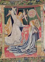 The Annunciation, Brussels Workshop, c.1510