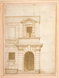 The facade of Giulio Romano