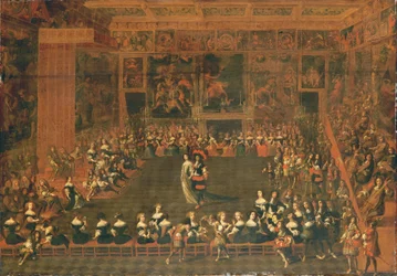 The Opening of a Ball in a Palatial Assembly Room