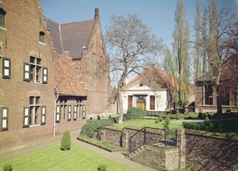 View of the House of the Abbess, the Refectory and a Dormitory