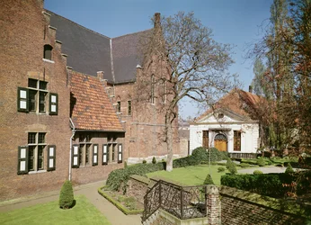 View of the House of the Abbess, the Refectory and a Dormitory