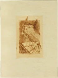 Frontispiece to Les baisers morts