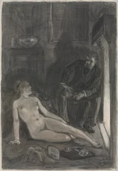 Winter Evening, Last Third 19th Century