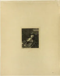 Woman with a Scottish Hat