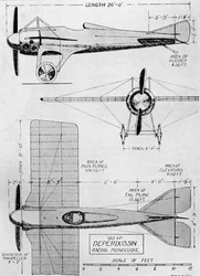 Probably The Fastest Aeroplane in Existence at the Outbreak of War: The Deperdussin Monoplane