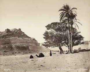 Desert Area on the Outskirts of Cairo, Egypt