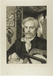 Portrait of Edmond de Goncourt