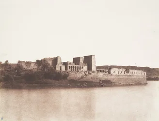 Ile de Fileh Philæ, General View Taken from the Northwest at Point A