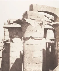 Karnak Thebes, Hypostyle Hall, Central Colonnade