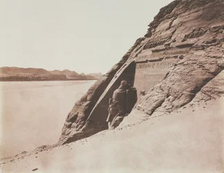 Large Speos - View Taken from the Sand Slope (Temple of Ramesses II), Abu Simbel