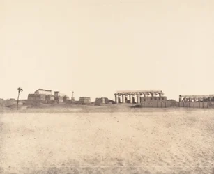 Louksor Thèbes, Vue Générale des Ruines