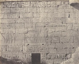 Médinet-Abou Thèbes, Constructions Postérieures - Fragment de Sculpt