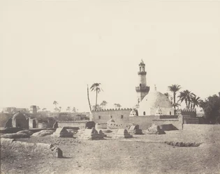 Souâdj, Muslim Cemetery and Tomb of Mourâd-Bey, 1851-52, printed 1853-54