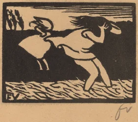 Bathers Caught in a Storm, 1893