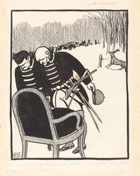 Grands Chasseurs--The Deer is Ready, 1903