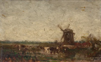 Holland, the Mill, ca. 1853