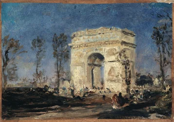The Arc de Triomphe de l