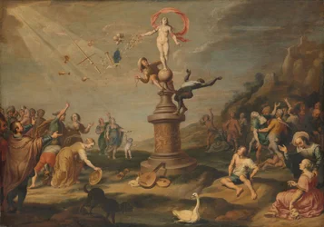 The Goddess Fortuna Bestowing her Gifts