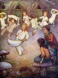 Dance and Pillowfight in House Underground