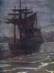 Pirate Vessel, the house of old Hook